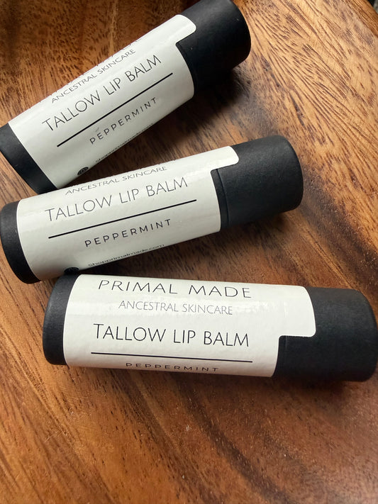 Small peppermint chapstick